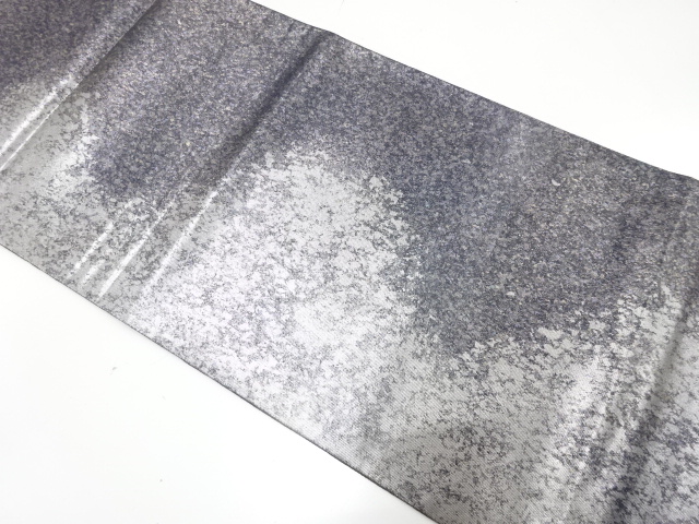 JAPANESE FUKURO OBI / UNUSED / BOKASHI PATTERN